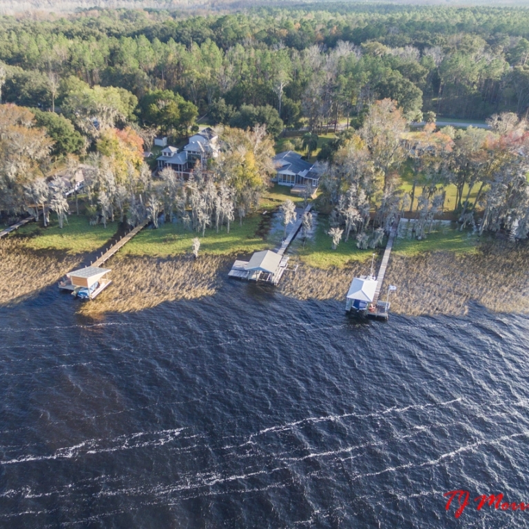 Back of Home • Lake View • Aerials • Drone